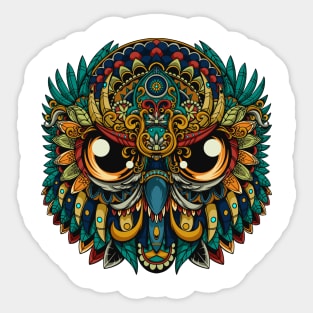 mecha owl Sticker